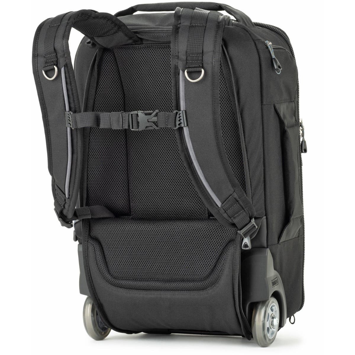 Think Tank Essentials Convertible Rolling Backpack – Black