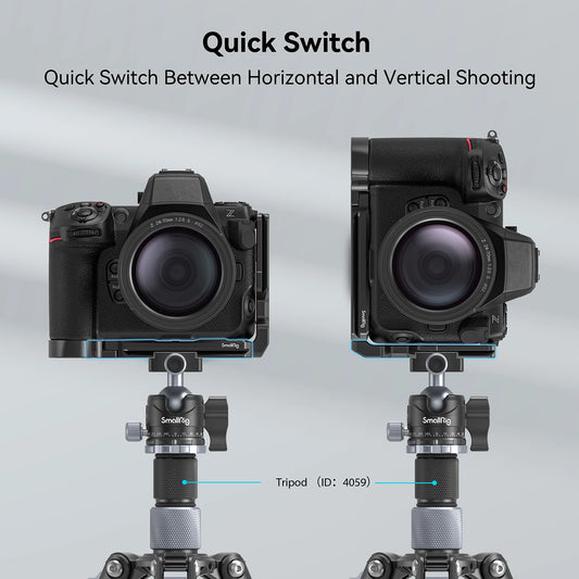 SmallRig Nikon Z8 L-Bracket, Cage & Kit Options - Cage 3982