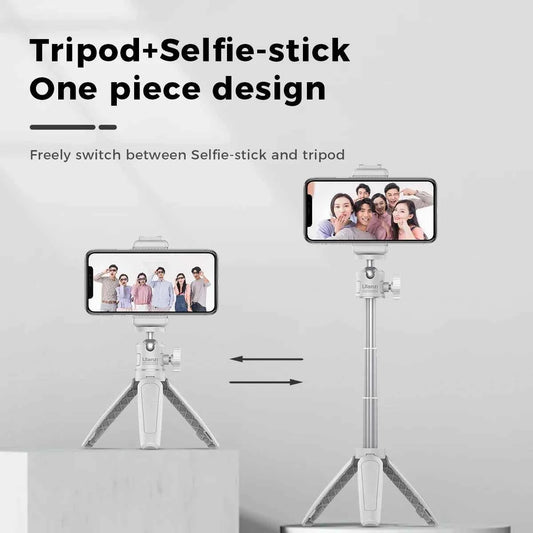 Ulanzi MT-08 White Mini Tripod and Hand Grip