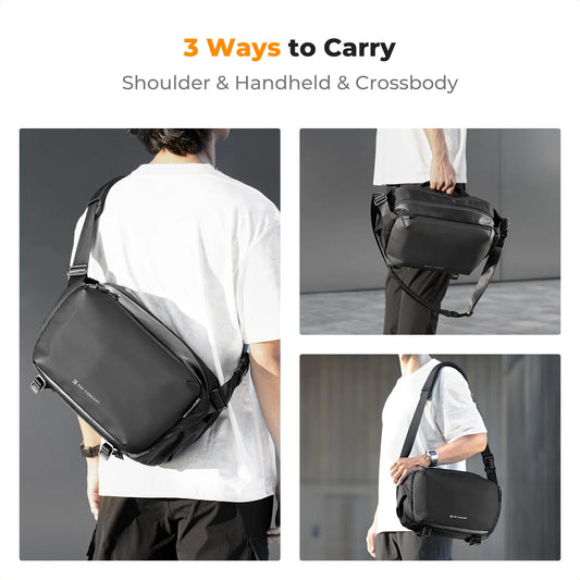 K&F Concept 10L/12L Camera Sling Bag for DSLR & Mirrorless Cameras - 12L Black