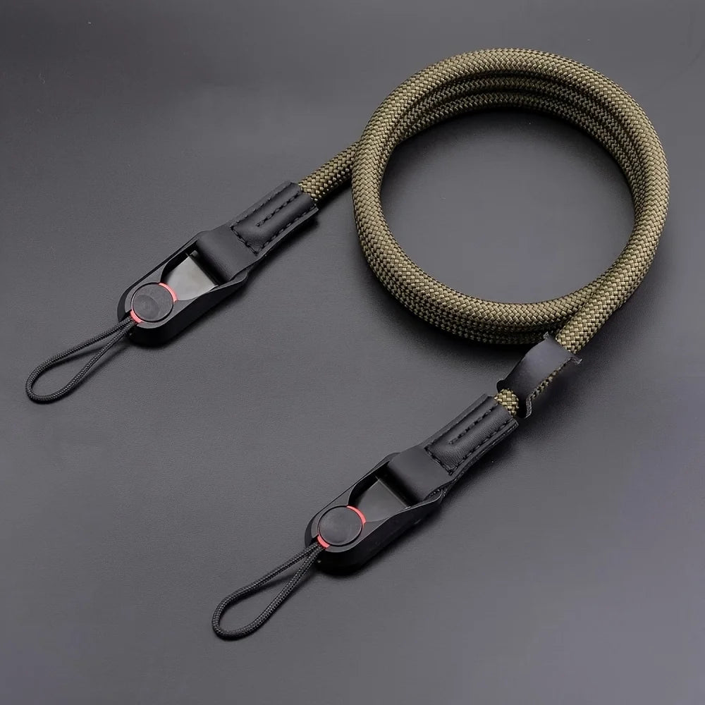 Quick Release Adjustable Climbing Rope Camera Strap