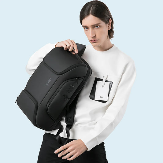 BANGE Business USB Charging 15.6-Inch Laptop Backpack