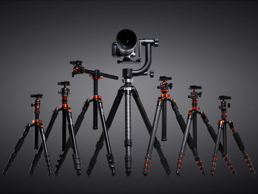 K&F Concept K254C2 Carbon Fibre Travel Tripod with 36mm Ball Head