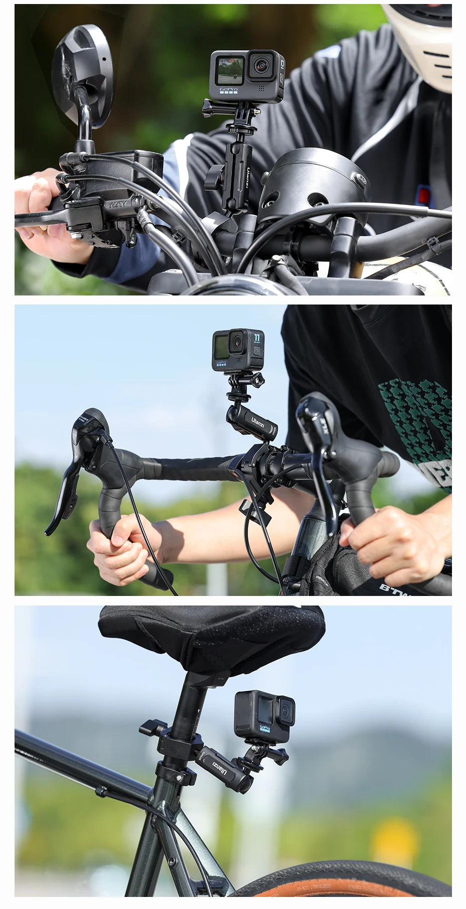 Ulanzi CM025 Action Camera Handlebar Mount