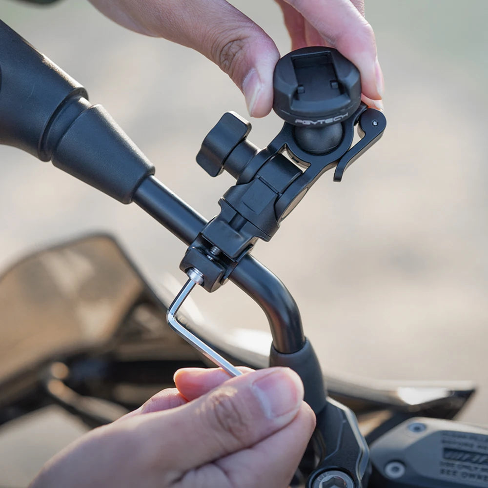 PGYTECH CapLock Motorcycle Rearview Mirror Mount
