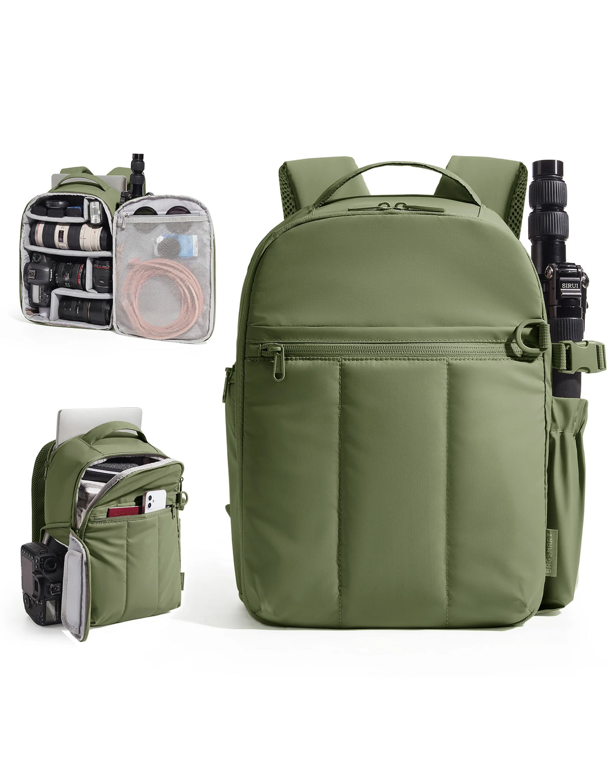 BAGSMART Multifunctional DSLR Camera Backpack - CameraHUB