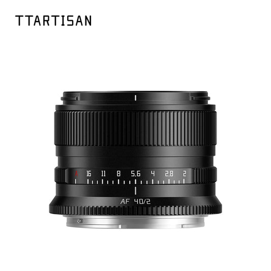 TTArtisan AF 40mm f/2 Full-Frame Lens – Black – Nikon Z / Black