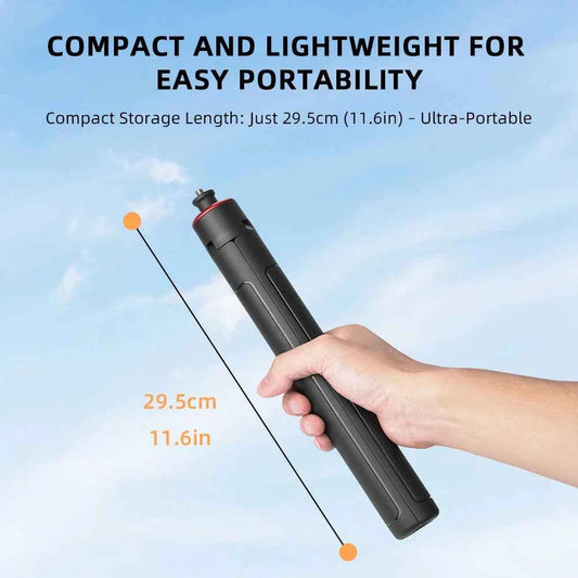 Flymile Extendable Vlog Tripod Handle for Action Cameras