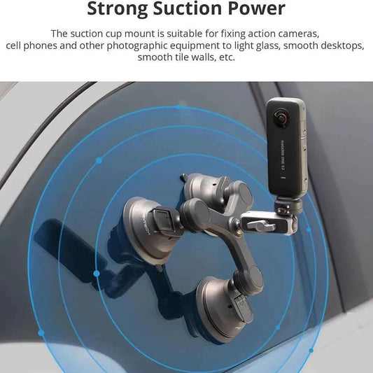 PGYTECH CapLock Triple Suction Action Camera Mount