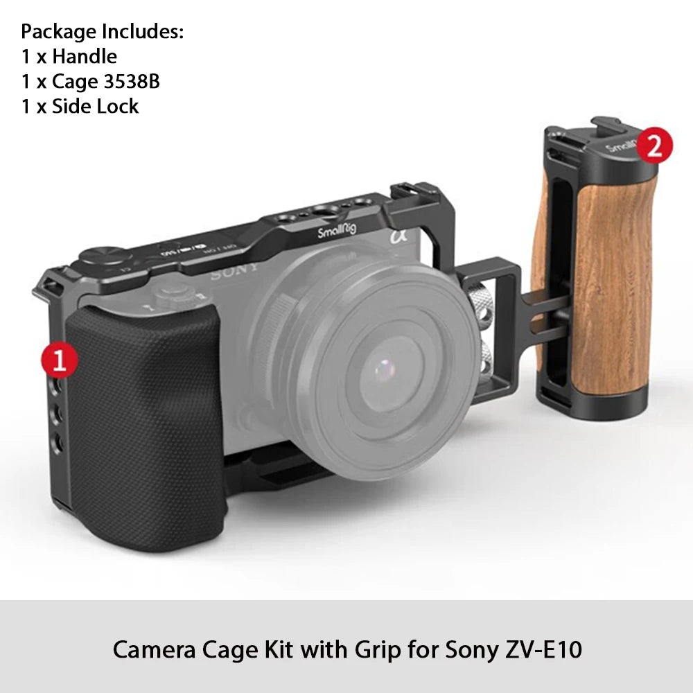 SmallRig 3538B Camera Cage Kits for Sony ZV-E10