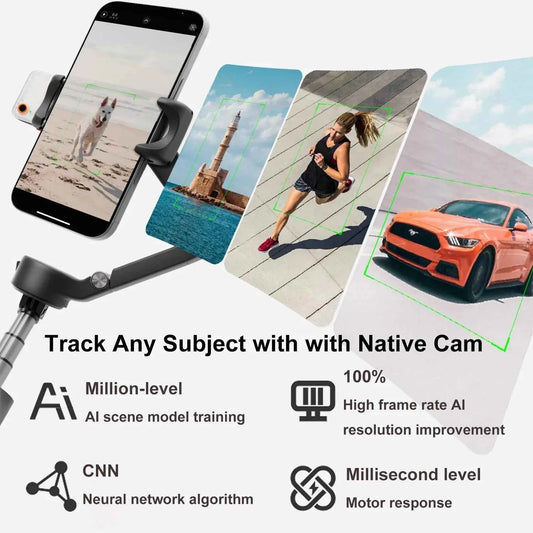 Hohem iSteady V3 Ultra Smartphone Gimbal with AI Tracking