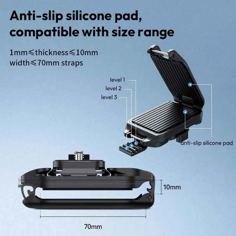 Ulanzi UKA07 Backpack Camera Clip with Arca-Style Plate
