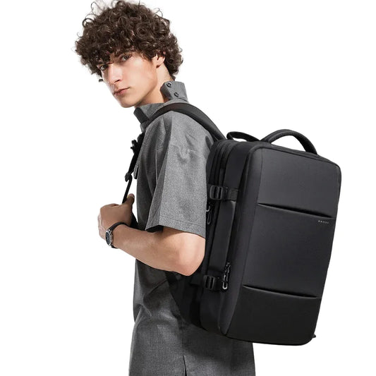 BANGE Expandable 17.3-Inch Laptop Travel Backpack - CameraHUB