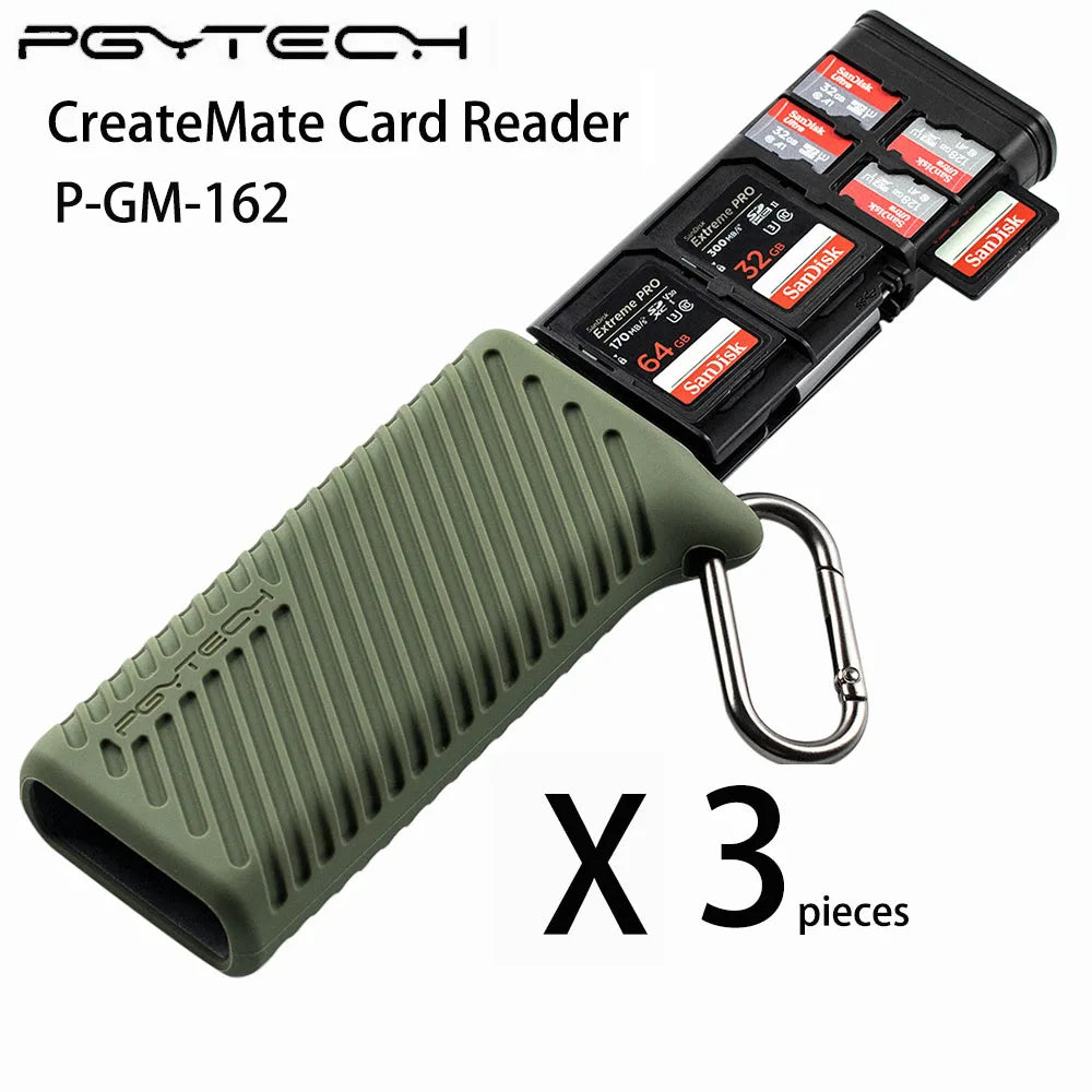PGYTECH CreateMate High-Speed Card Reader Case