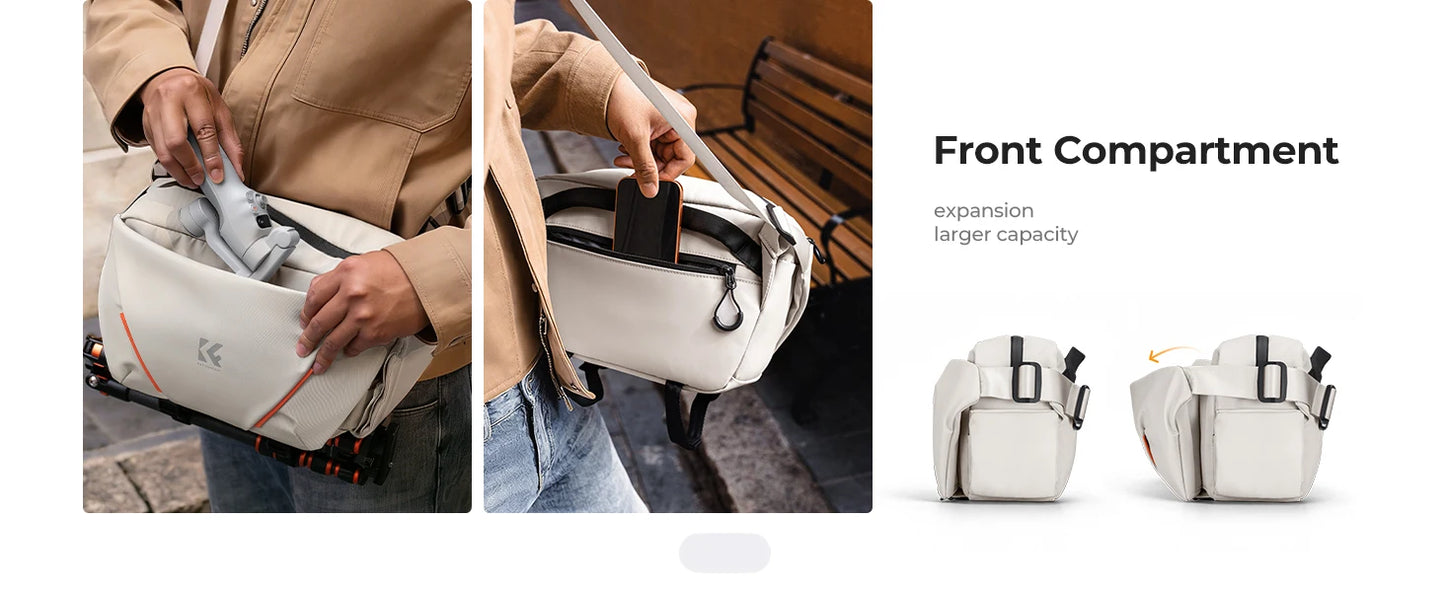 K&F Concept 7L Lightweight Camera Sling Bag