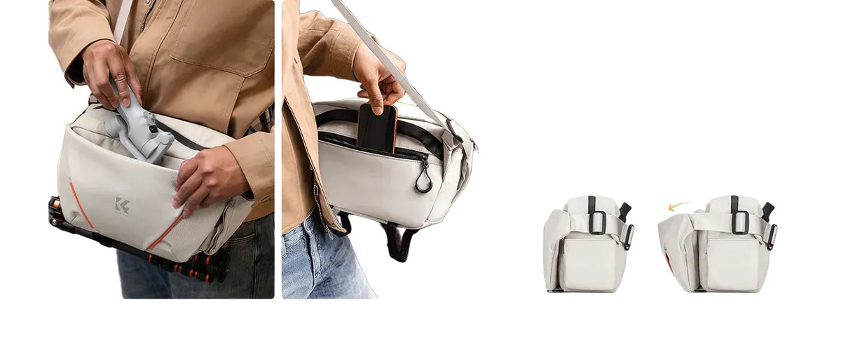 K&F 7L Lightweight Camera Sling Bag - CameraHUB