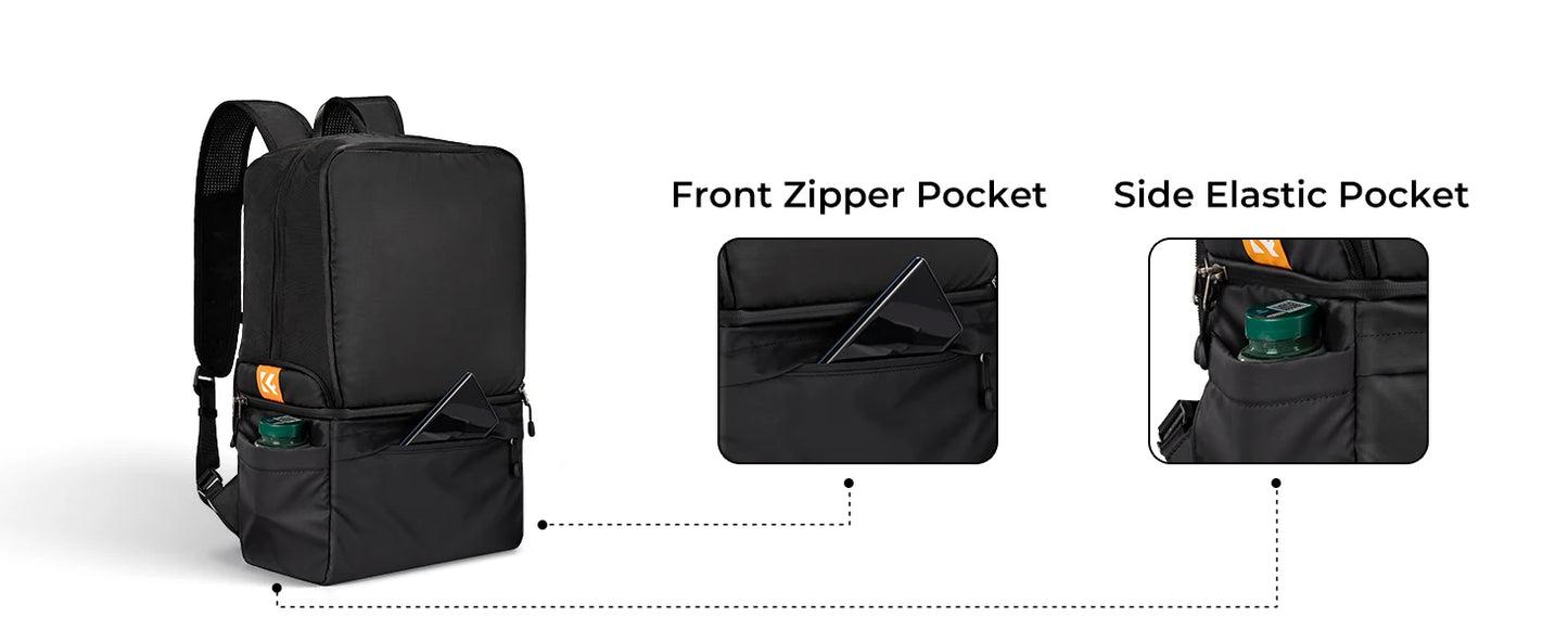 K&F Concept 22L 2-in-1 Camera Backpack & Shoulder Bag