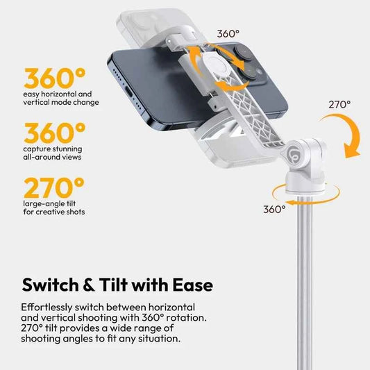 Ulanzi TT88 Overhead Phone Tripod with Magnetic Clamp