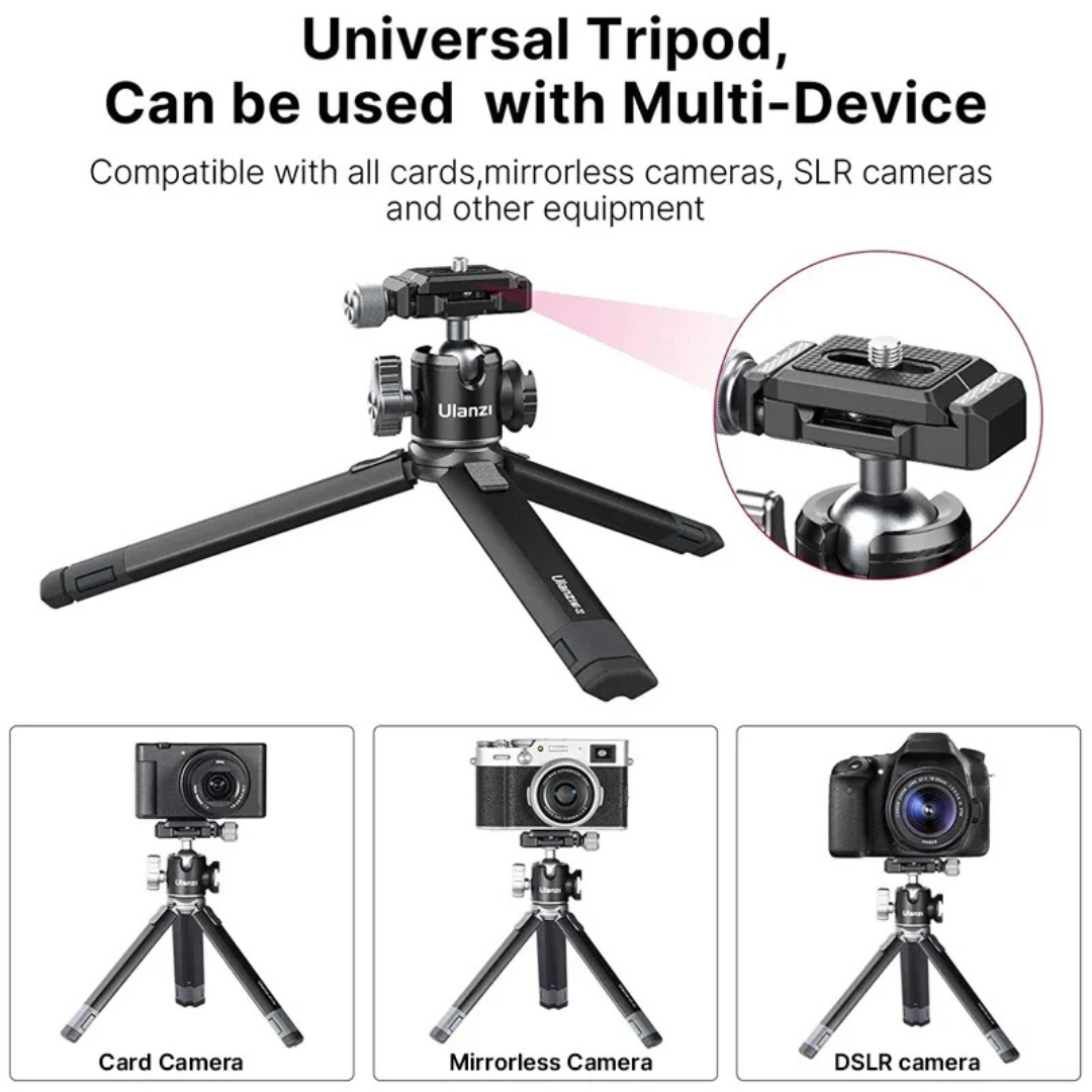 Ulanzi MT-24 Two-Stage Vlog Tripod with Arca Plate