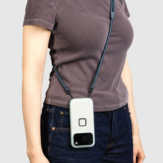 Peak Design Mobile Crossbody Strap product detail and lifestyle image | Peak Design Australia | CameraHUB