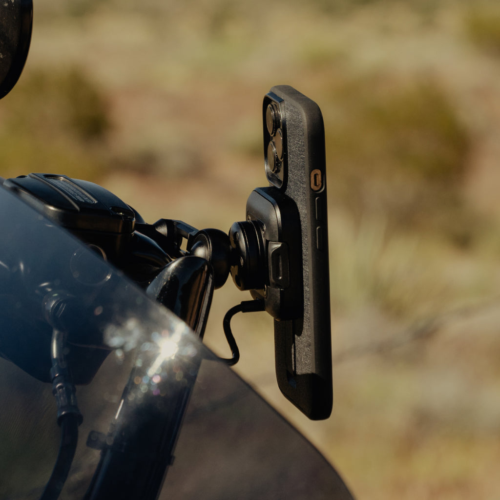 Peak Design Motorcycle Brake/Clutch Mount lifestyle image