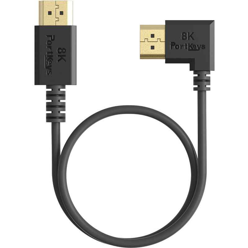 Portkeys 8K Ultra-Thin HDMI A-to-A Cable Set 30cm + 1m