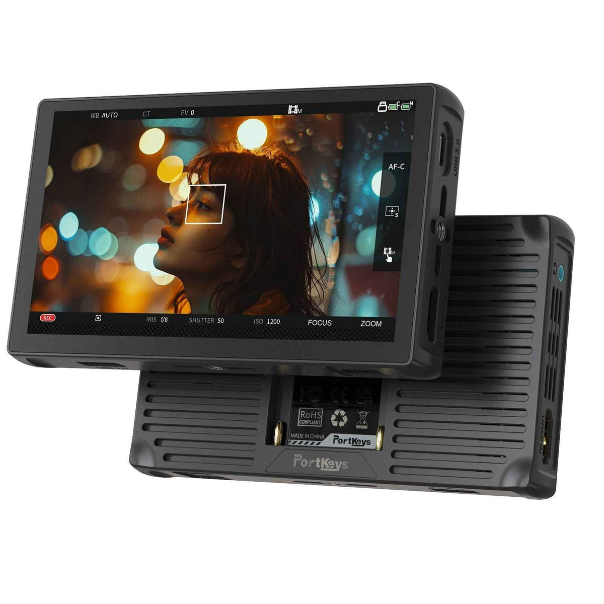 Portkeys LH5C 5.4" 800-Nit HDMI Camera Control Monitor