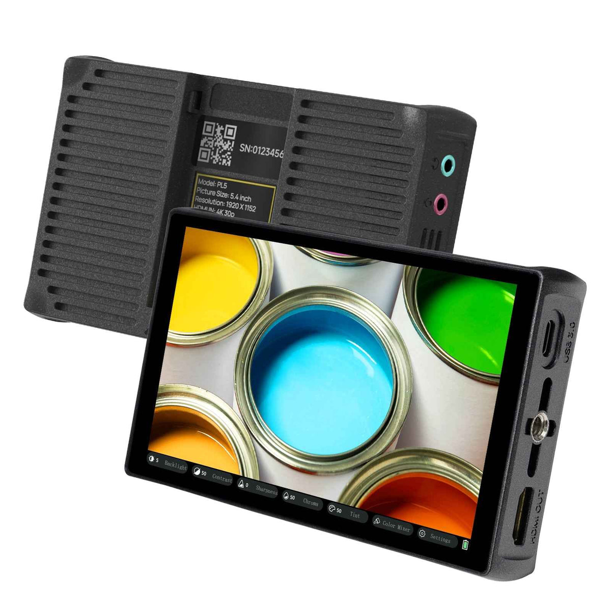 Portkeys PL5 5.4" HDMI/USB-C Live Streaming Monitor
