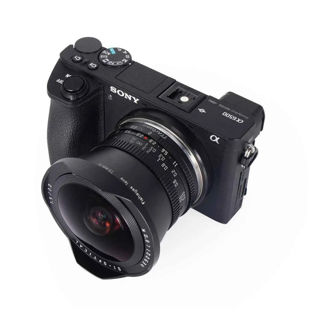 TTArtisan 7.5mm f/2 Fisheye APS-C Lens