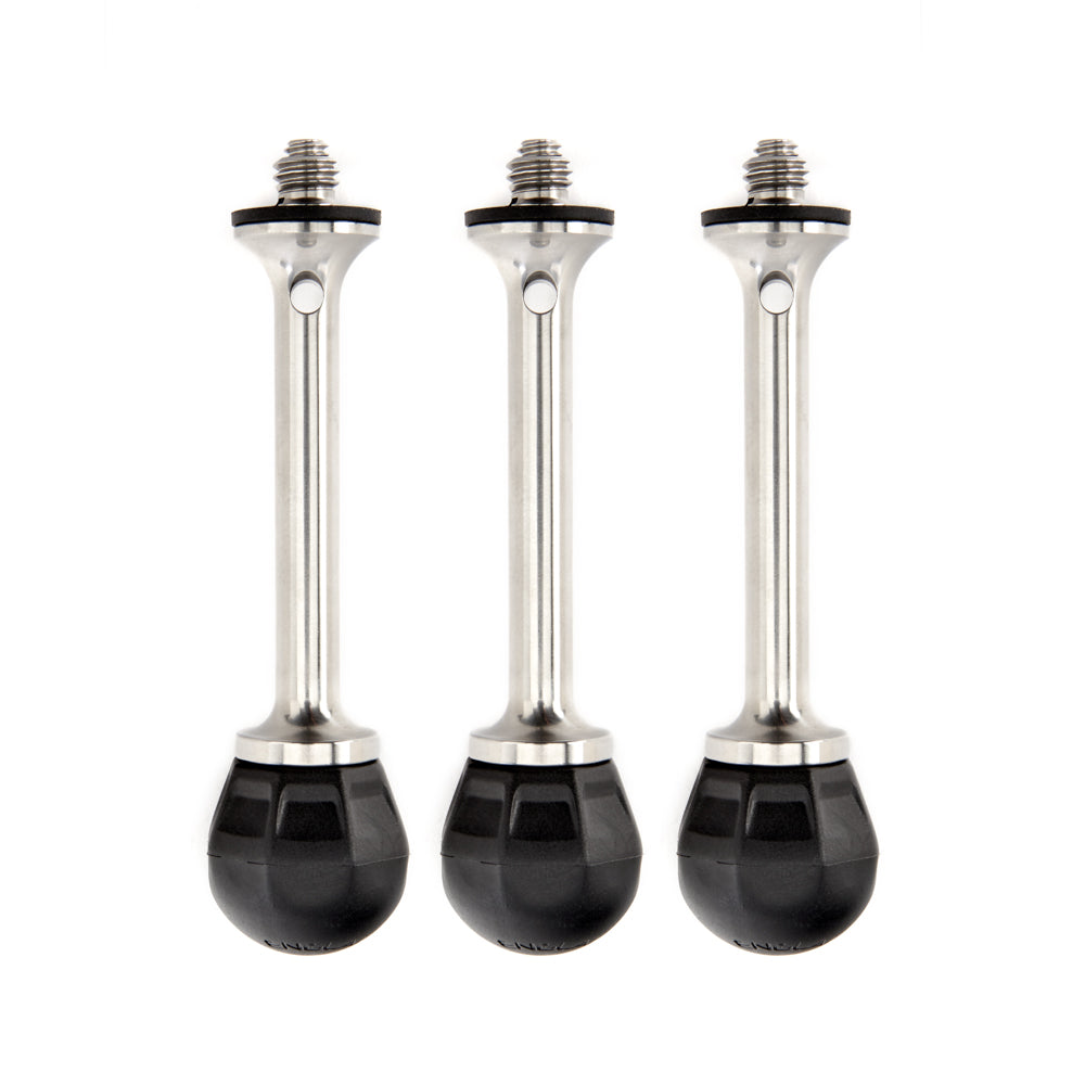 3 Legged Thing Vanz Dual Ball & Spike Tripod Feet – Set of 3