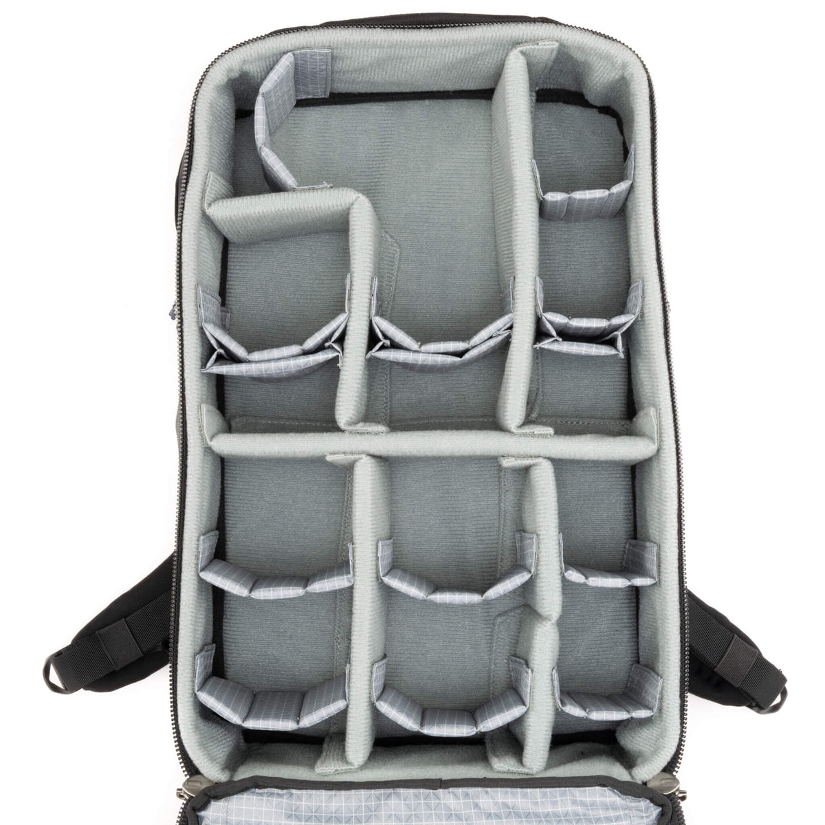Think Tank Airport Essentials 26L empty interior and exterior