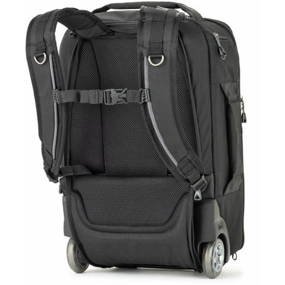 Think Tank Essentials Convertible Rolling Backpack – Black