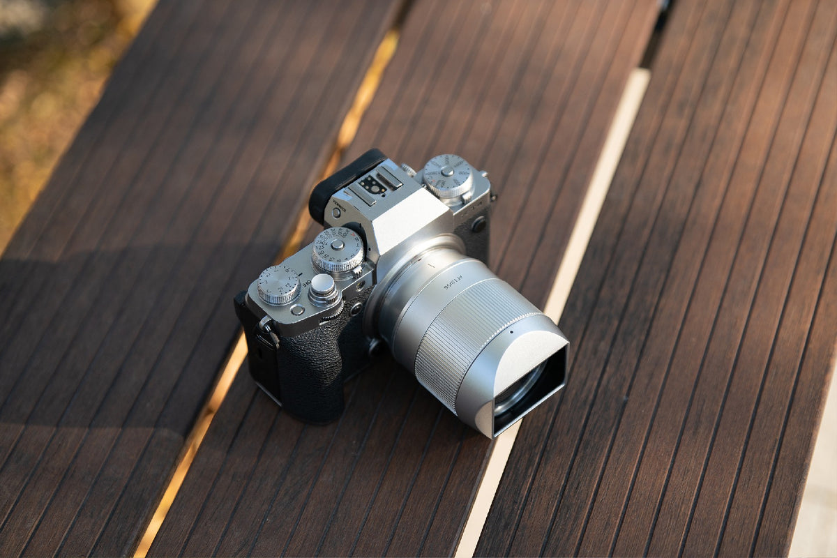 TTArtisan AF 56mm f/1.8 silver lens official image