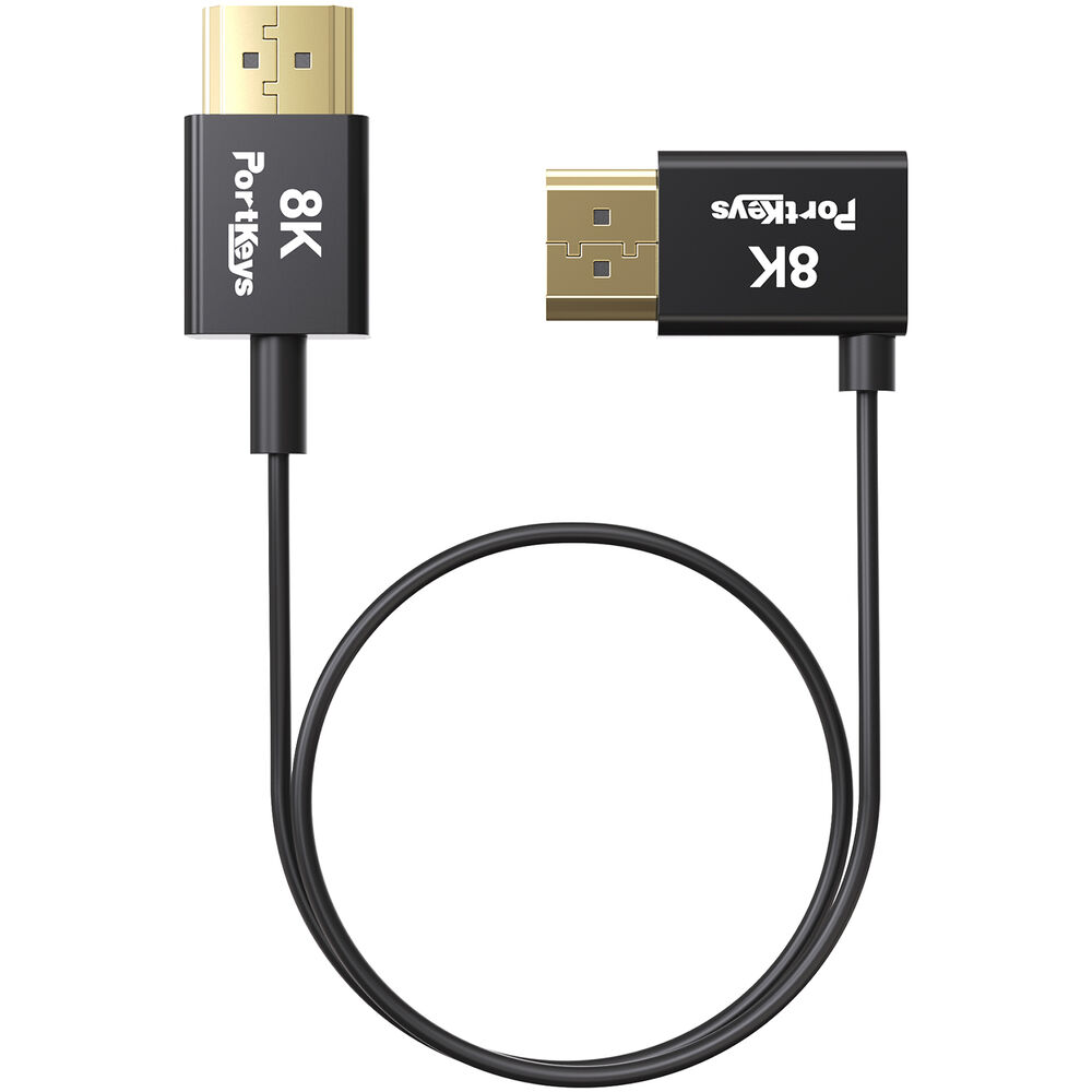 Portkeys 10-Core Coaxial HDMI Cable – 30cm