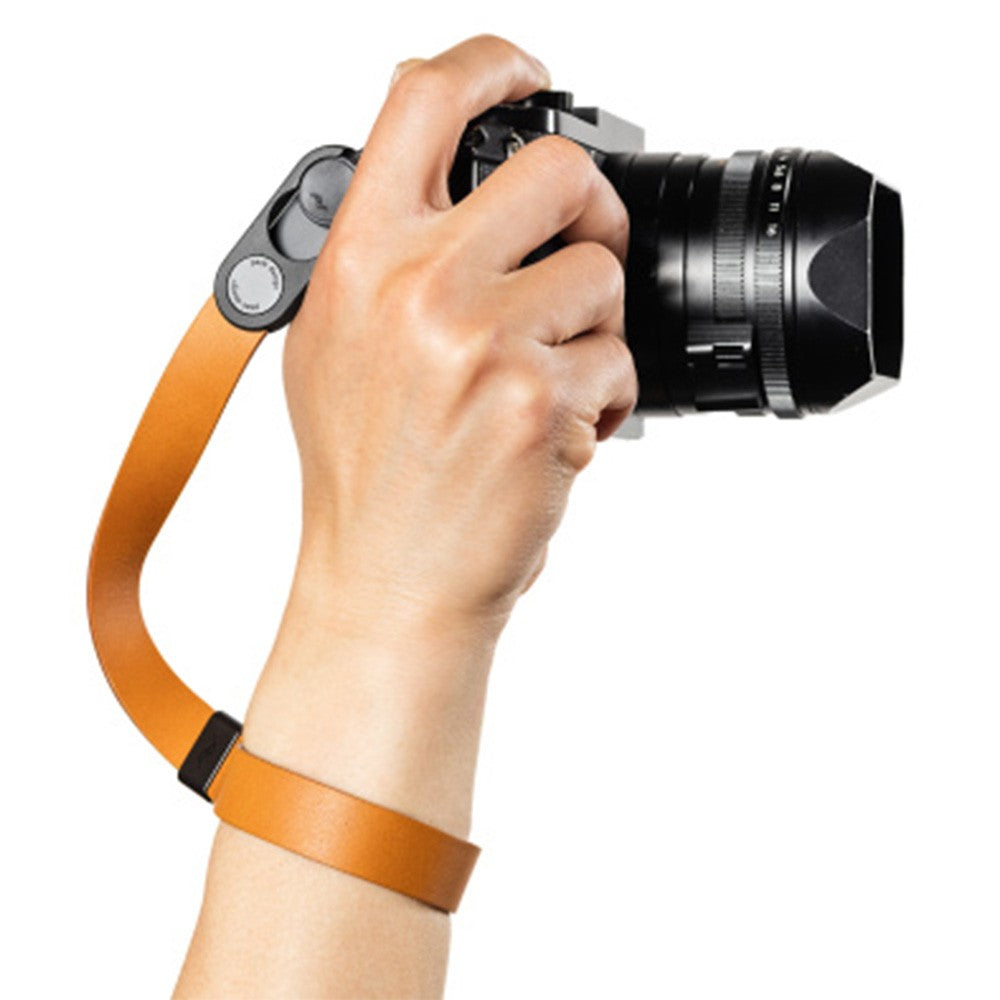 Peak Design Cuff Leather Camera Wrist Strap Amber [PD-LRS-WR-AM-1]