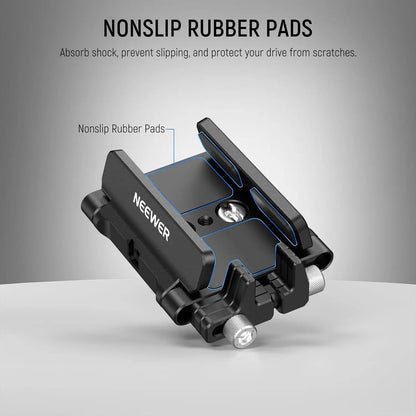 NEEWER SSD Holder Mount with Cold Shoe and Cable Clamp