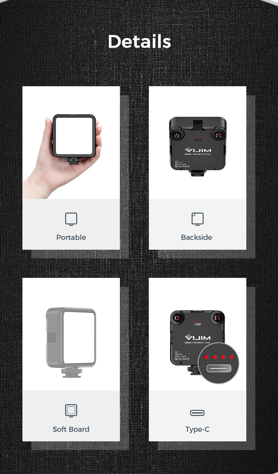 Ulanzi ST-29 Universal Tablet & Phone Tripod Mount