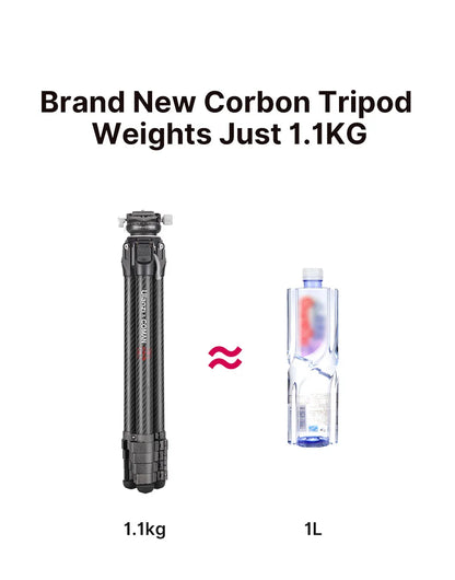 Ulanzi x COMAN Zero Y Carbon Fibre Travel Tripod