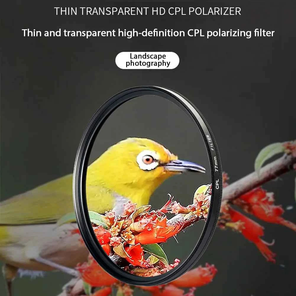 ERIKOLE CPL Circular Polarising Filter for Camera Lenses