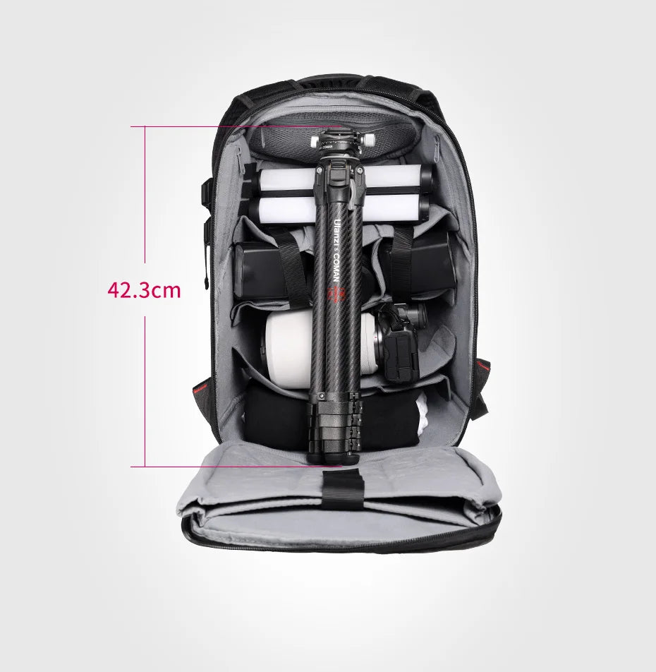 Ulanzi x COMAN Zero Y Carbon Fibre Travel Tripod