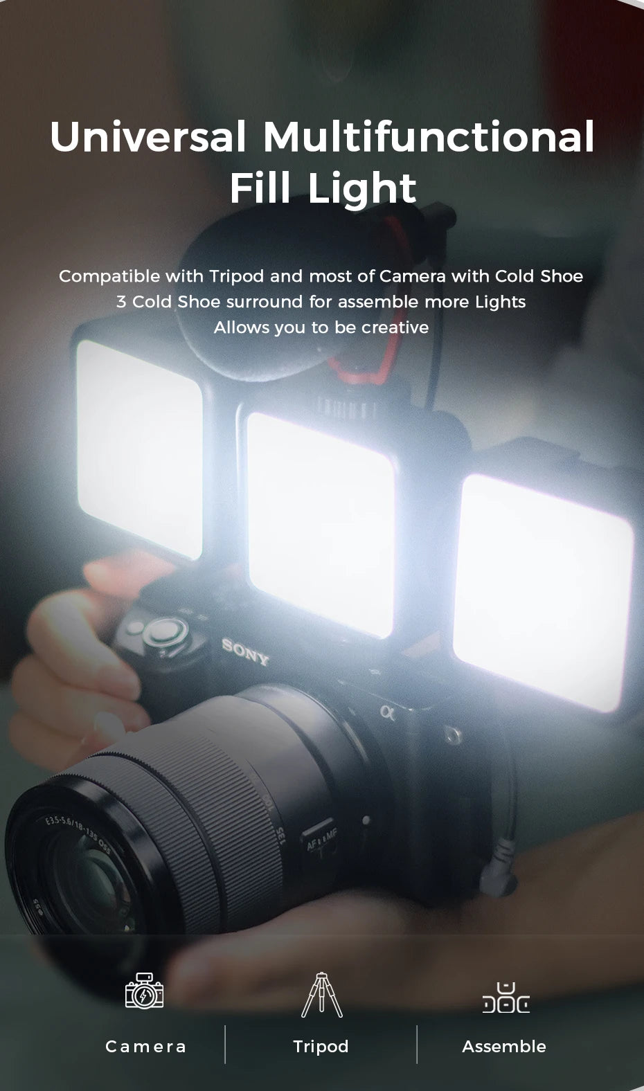 Ulanzi ST-29 Universal Tablet & Phone Tripod Mount