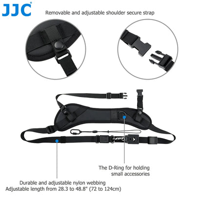 JJC Quick Release Camera Sling Strap with Arca-Swiss Plate