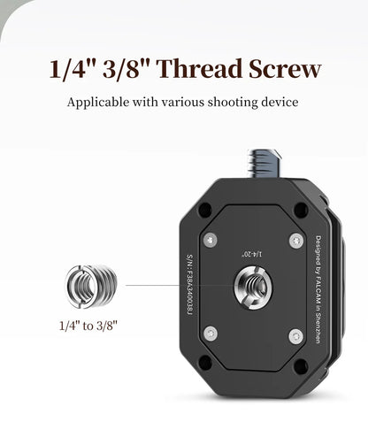 FALCAM F38 Quick Release System for Cameras & Tripods