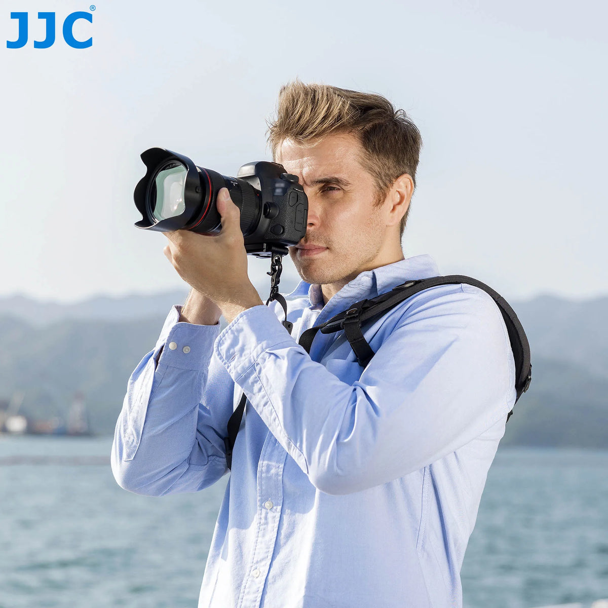 JJC Quick Release Camera Sling Strap with Arca-Swiss Plate