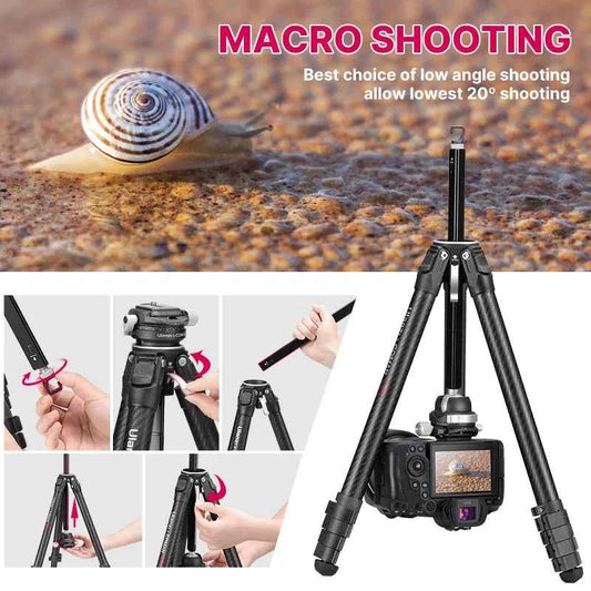 Ulanzi x COMAN Zero Y Carbon Fibre Travel Tripod