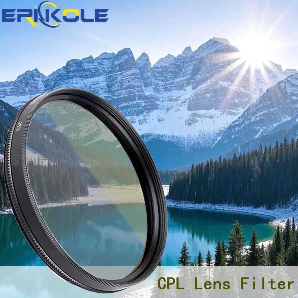 ERIKOLE CPL Circular Polarising Filter for Camera Lenses