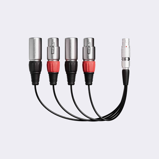 Atomos LEMO to XLR Breakout Cable In/Out