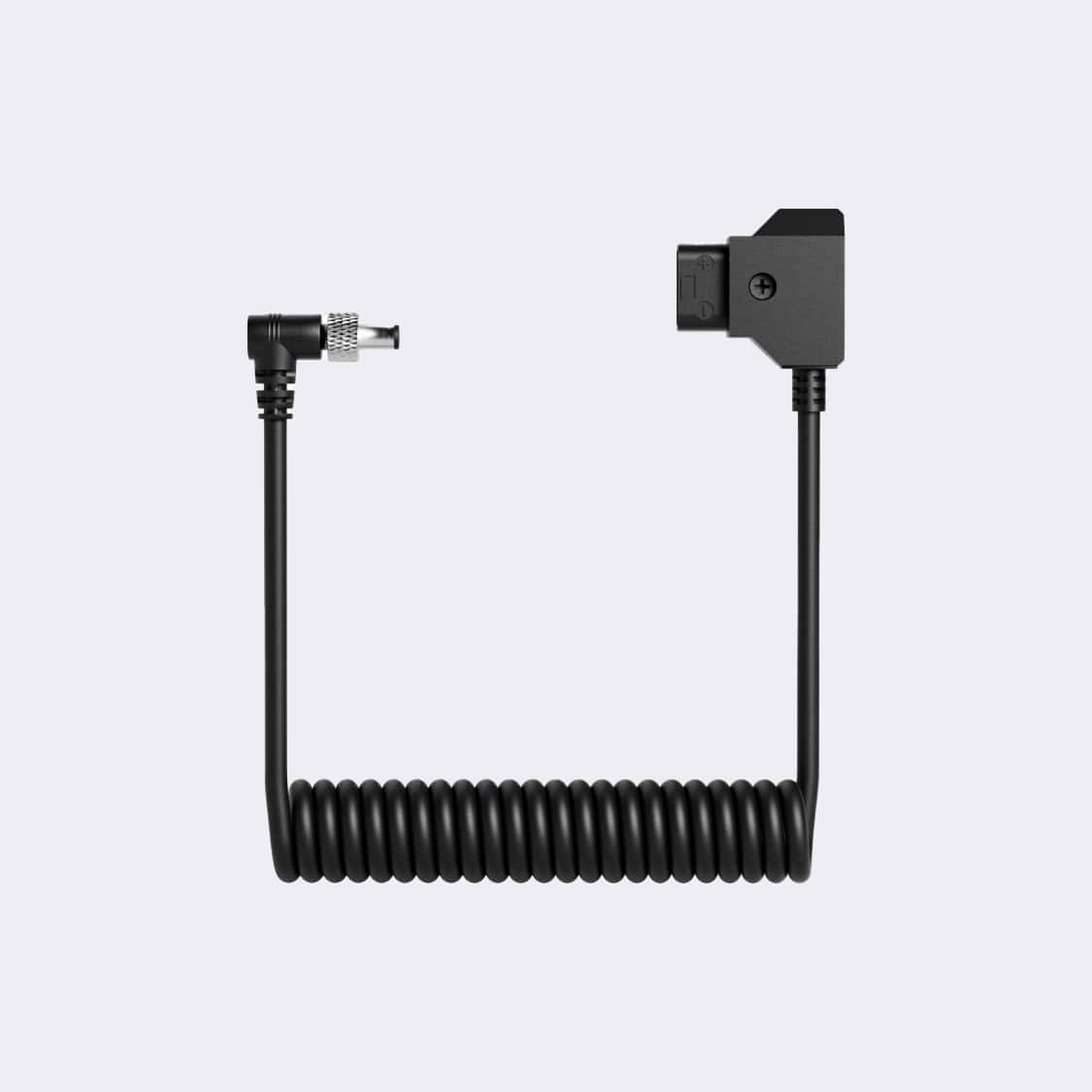 Atomos D-Tap to DC Locked Barrel Coiled Cable