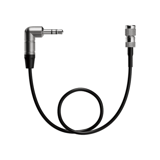 Atomos UltraSync ONE to 90-degree 3.5mm Mini Jack DSLR Cable