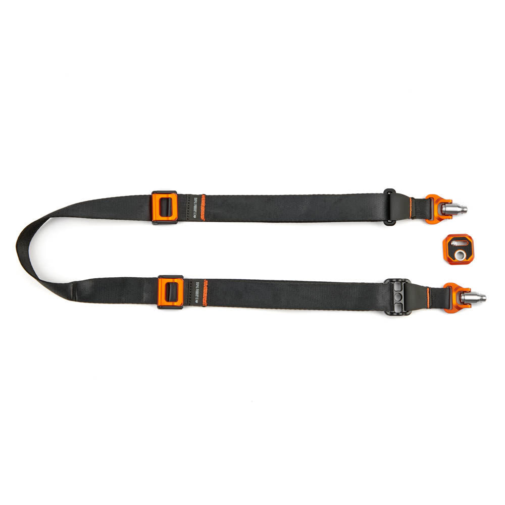 3 Legged Thing AXIS 34 QD Camera Strap – Inferno – Inferno / Non-Padded